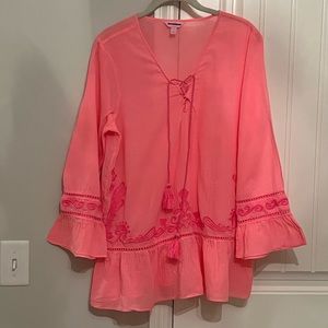 EUC Lilly Pulitzer Pink Tunic Large